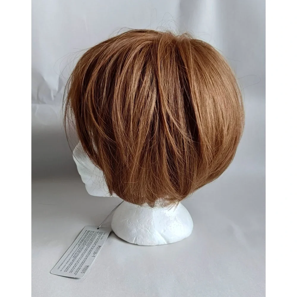 HOW Luxhair Mid Length Bob Wig Womens Light Brown 1261 Tabatha Coffey Synthetic